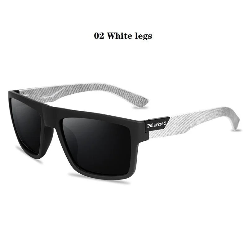 Luxury Unisex Polarized Vintage Sunglasses for Stylish Driving and Outdoor Activities.