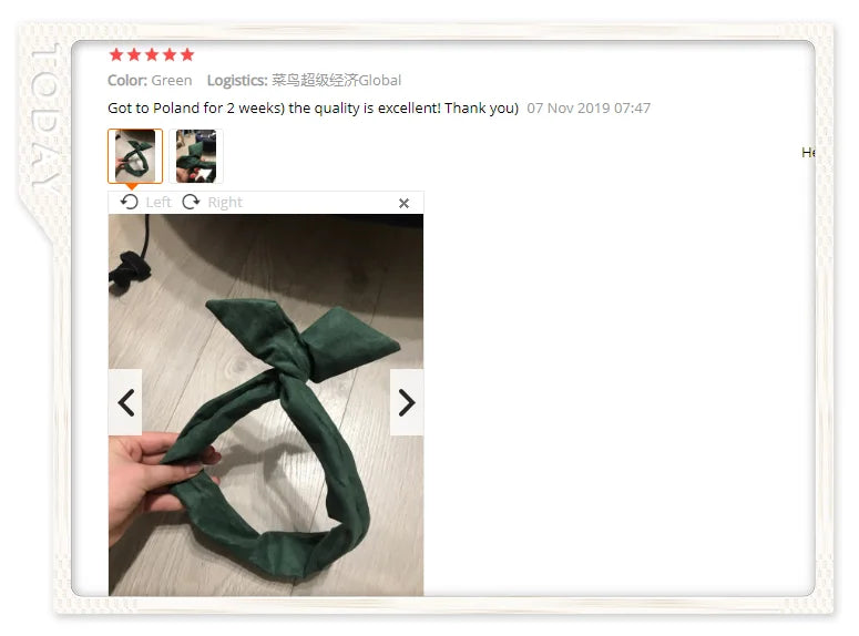 Retro Suede Rabbit Ears Cross Bow Headband Hair Accessories for Summer Fashion.