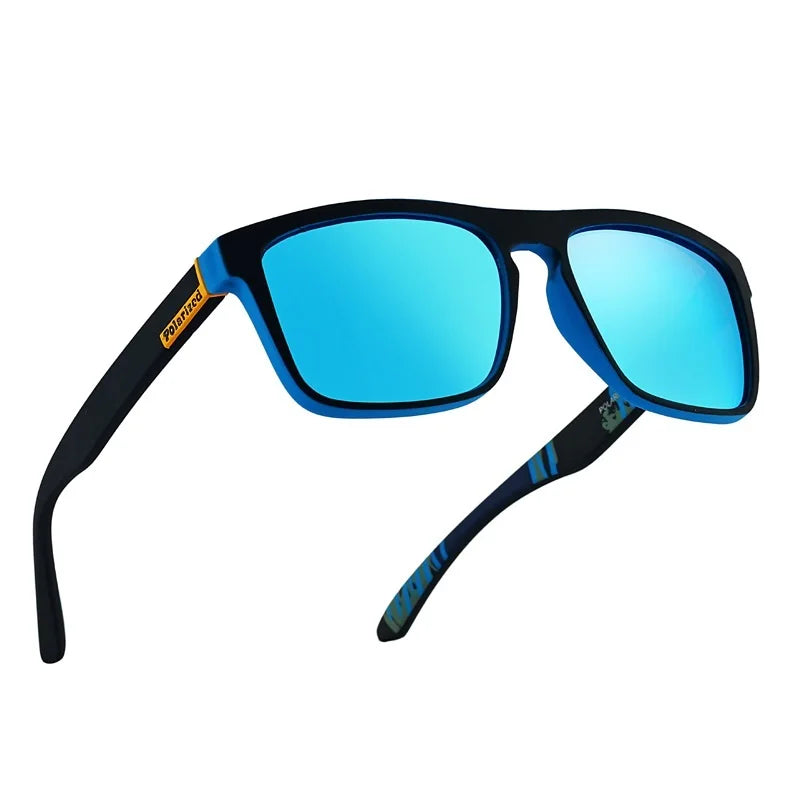 Luxury Unisex Polarized Vintage Sunglasses for Stylish Driving and Outdoor Activities.