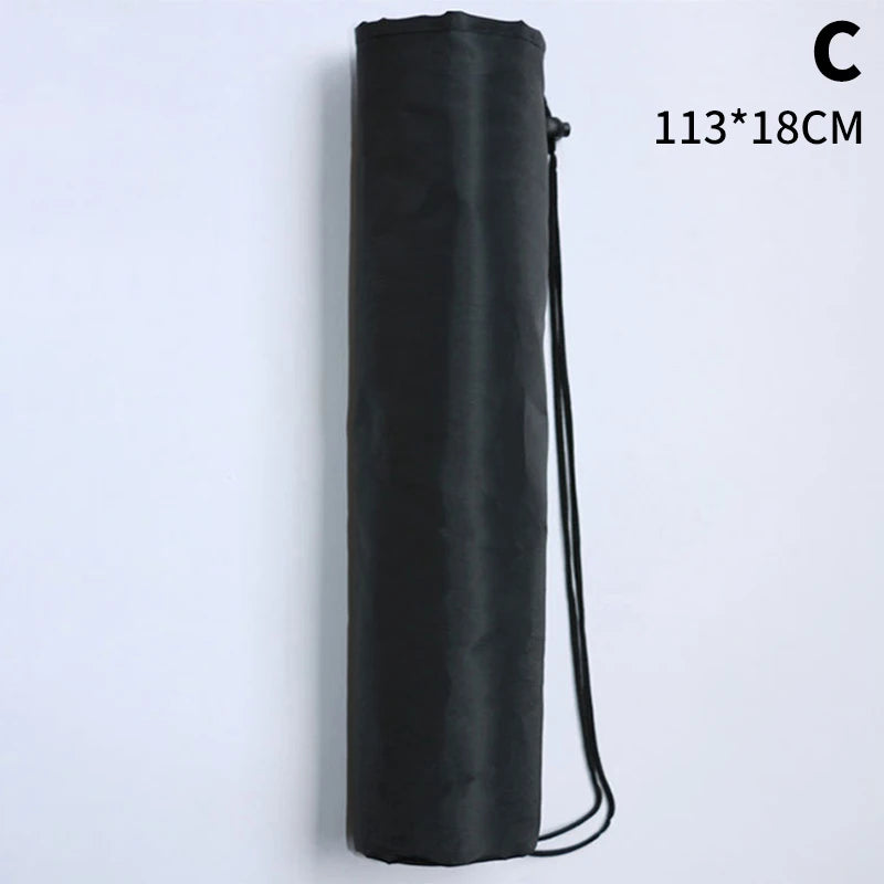 Women Men Yoga Mat Zip Gym Bag Foldable Waterproof Carrying Bag Pilates Yoga Mat Storage Bag W/ Adjustable Strap For Fitness Gym.