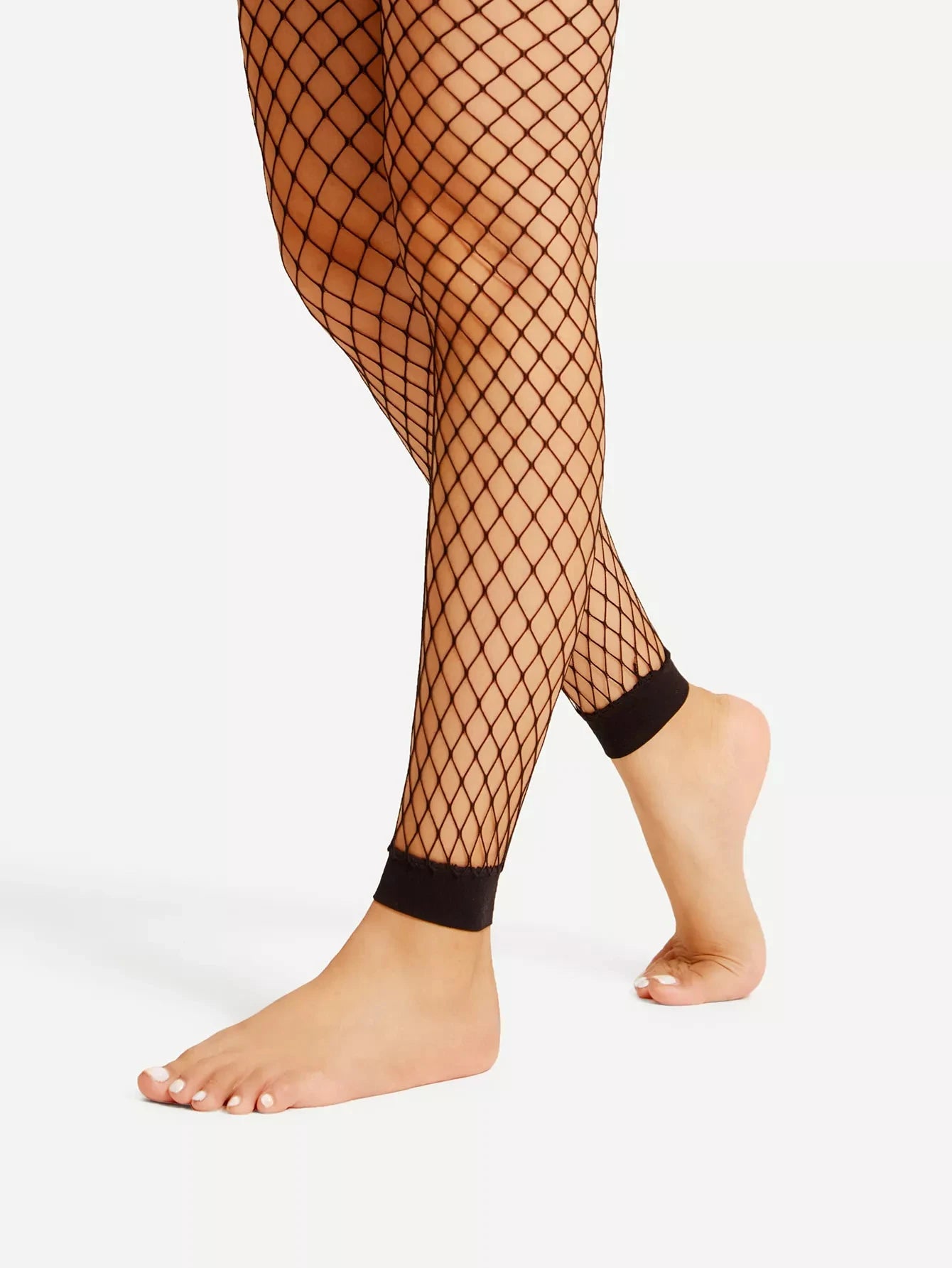 Chic Nine-Point Mesh Socks for Effortless Summer Style.