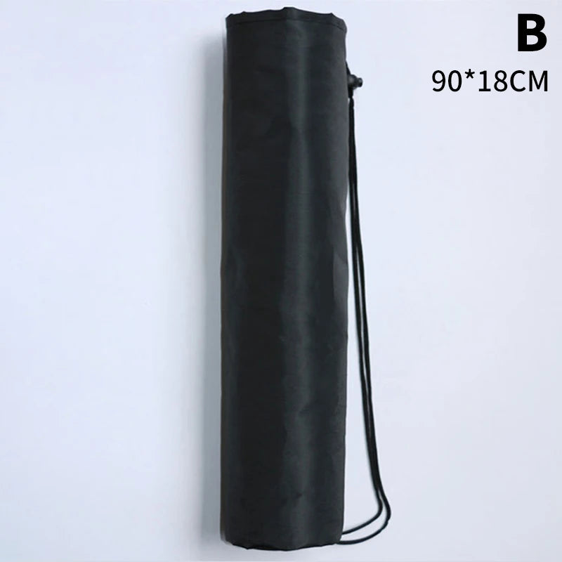 Women Men Yoga Mat Zip Gym Bag Foldable Waterproof Carrying Bag Pilates Yoga Mat Storage Bag W/ Adjustable Strap For Fitness Gym.